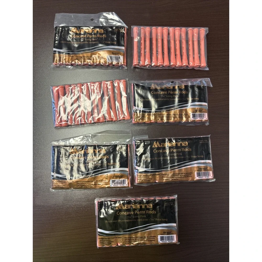 Marianna Concave Perm Rods ( 7‎ Packs = 84 Rods) 5/16
